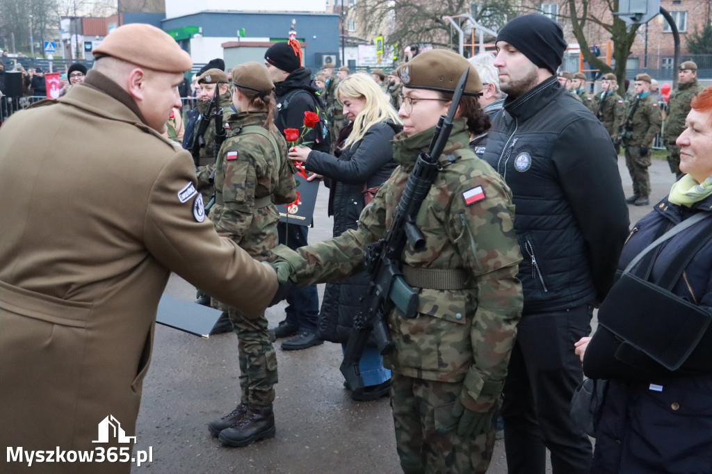 Fotorelacja: Uroczysta przysięga wojskowa 13. Śląskiej Brygady Obrony Terytorialnej w Myszkowie
