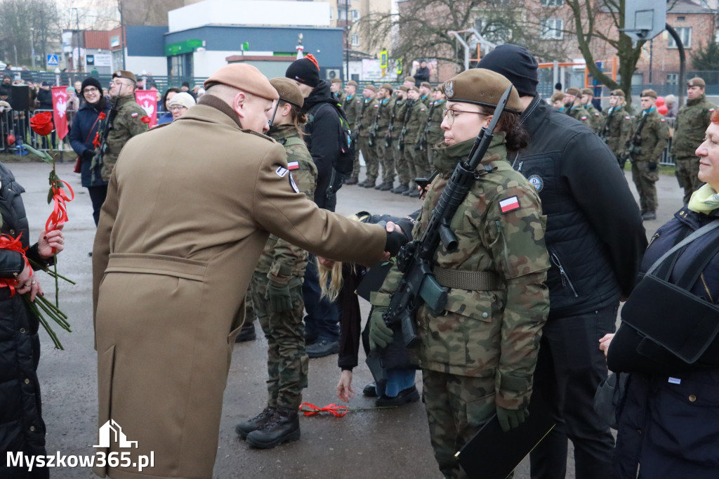 Fotorelacja: Uroczysta przysięga wojskowa 13. Śląskiej Brygady Obrony Terytorialnej w Myszkowie