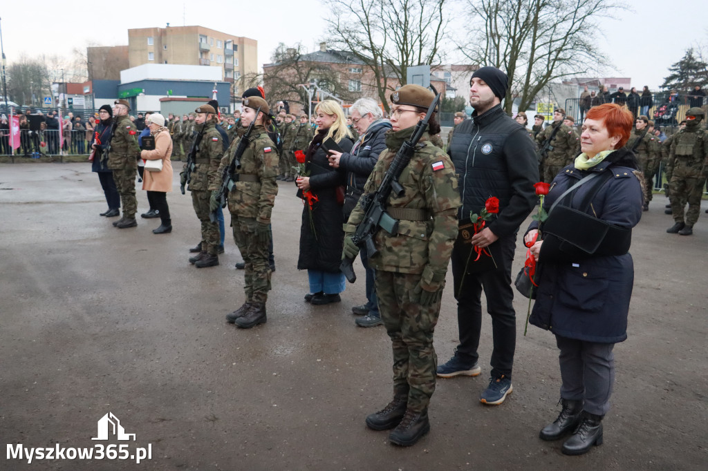Fotorelacja: Uroczysta przysięga wojskowa 13. Śląskiej Brygady Obrony Terytorialnej w Myszkowie
