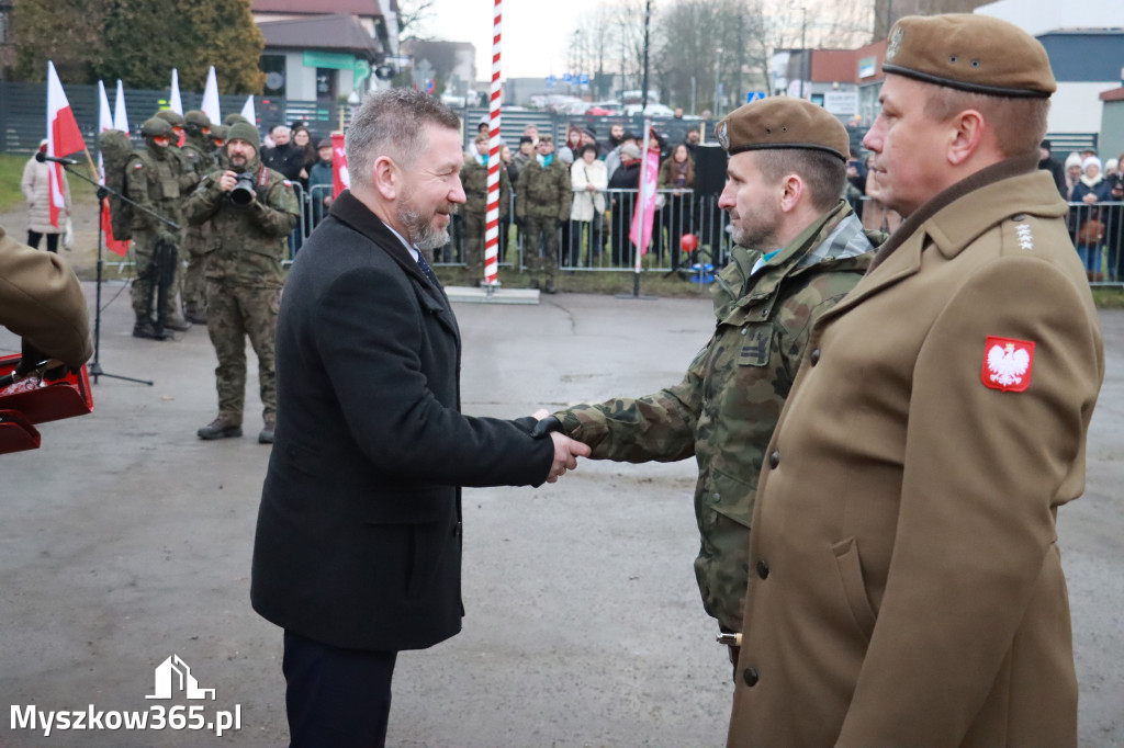 Fotorelacja: Uroczysta przysięga wojskowa 13. Śląskiej Brygady Obrony Terytorialnej w Myszkowie