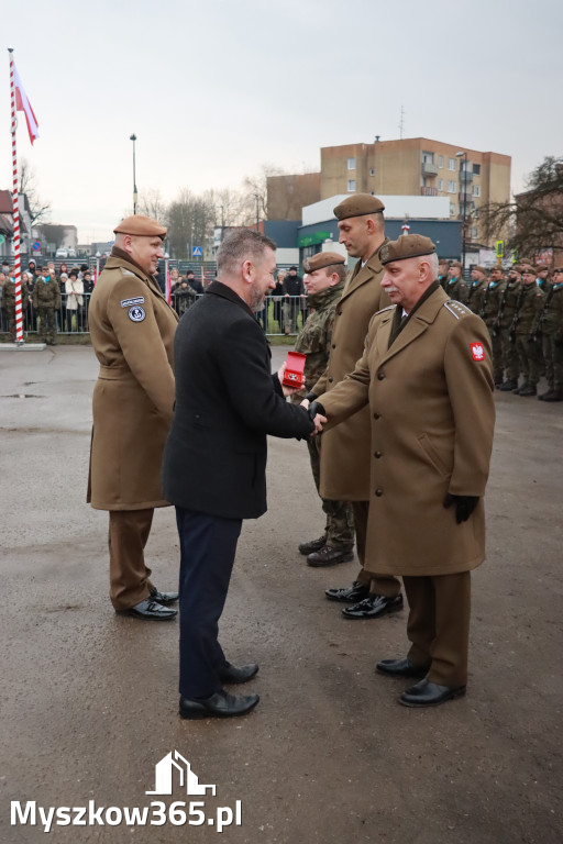 Fotorelacja: Uroczysta przysięga wojskowa 13. Śląskiej Brygady Obrony Terytorialnej w Myszkowie