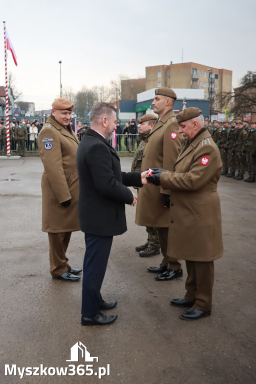 Fotorelacja: Uroczysta przysięga wojskowa 13. Śląskiej Brygady Obrony Terytorialnej w Myszkowie