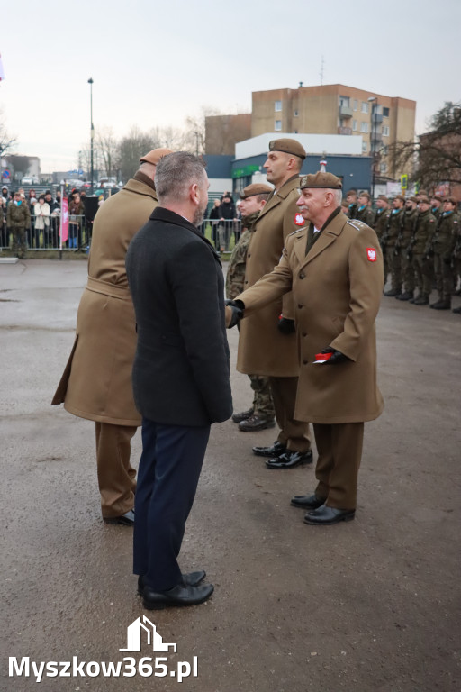 Fotorelacja: Uroczysta przysięga wojskowa 13. Śląskiej Brygady Obrony Terytorialnej w Myszkowie