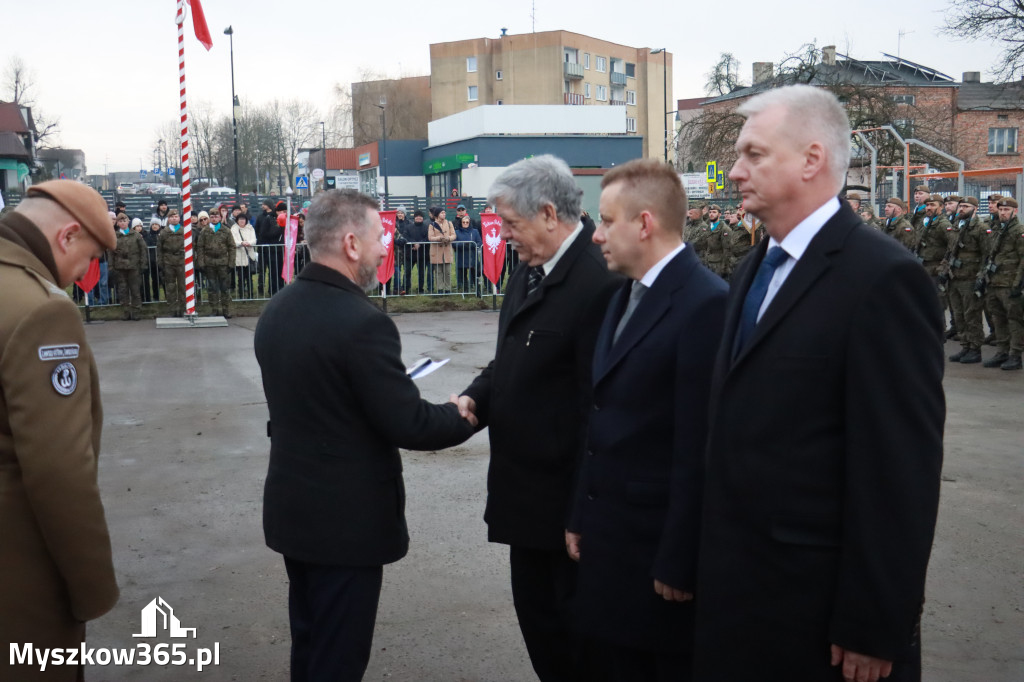 Fotorelacja: Uroczysta przysięga wojskowa 13. Śląskiej Brygady Obrony Terytorialnej w Myszkowie