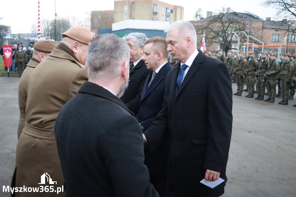 Fotorelacja: Uroczysta przysięga wojskowa 13. Śląskiej Brygady Obrony Terytorialnej w Myszkowie
