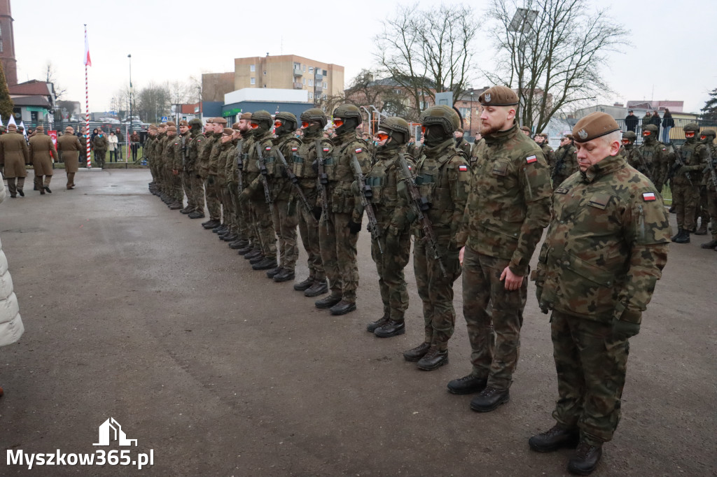 Fotorelacja: Uroczysta przysięga wojskowa 13. Śląskiej Brygady Obrony Terytorialnej w Myszkowie