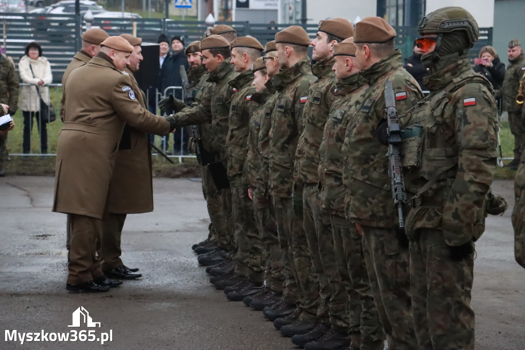 Fotorelacja: Defilada 13. Śląskiej Brygady Obrony Terytorialnej w Myszkowie