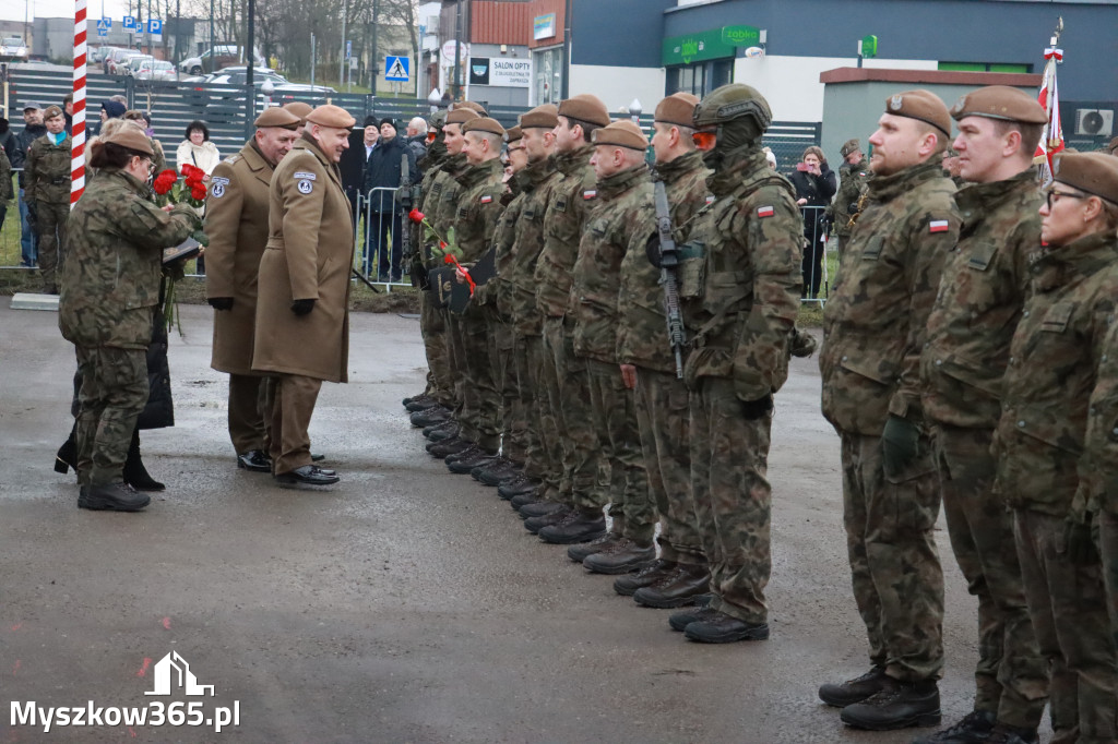 Fotorelacja: Defilada 13. Śląskiej Brygady Obrony Terytorialnej w Myszkowie
