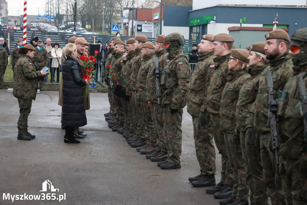 Fotorelacja: Defilada 13. Śląskiej Brygady Obrony Terytorialnej w Myszkowie