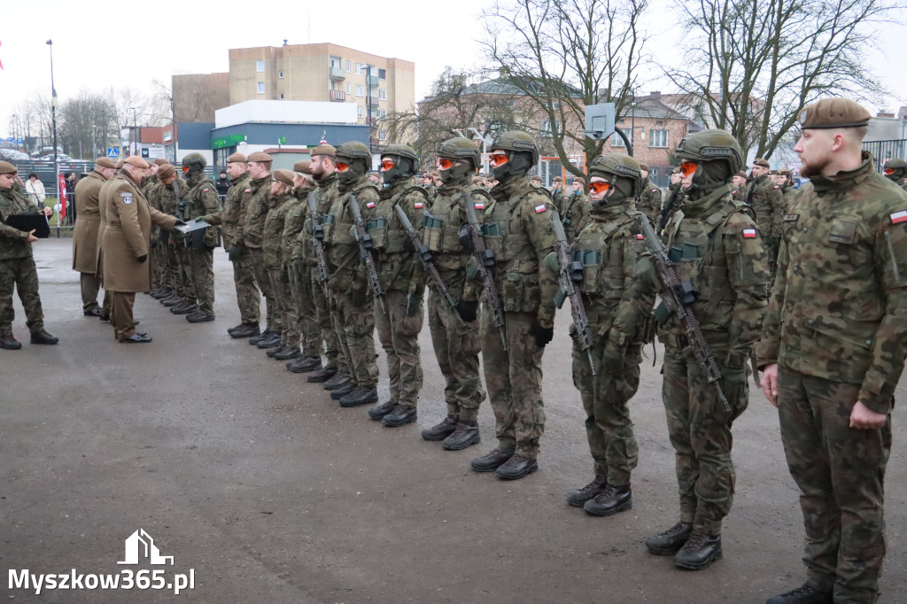 Fotorelacja: Defilada 13. Śląskiej Brygady Obrony Terytorialnej w Myszkowie