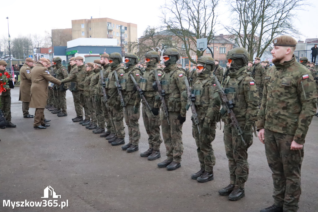 Fotorelacja: Defilada 13. Śląskiej Brygady Obrony Terytorialnej w Myszkowie