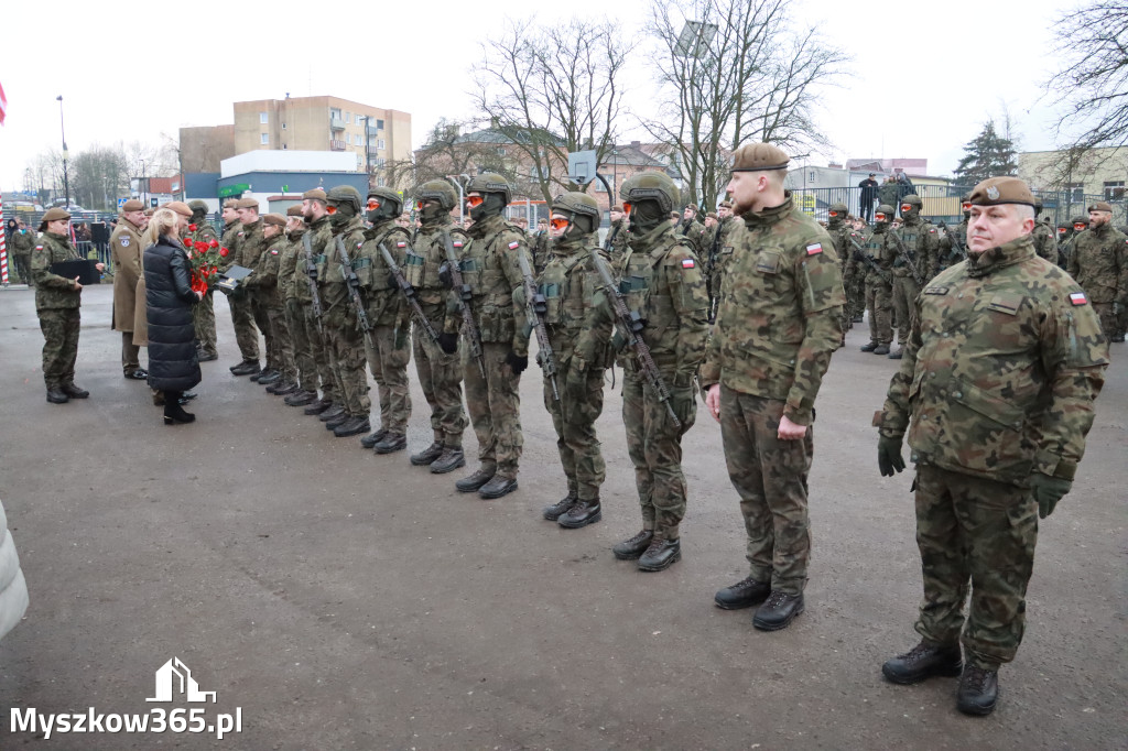 Fotorelacja: Defilada 13. Śląskiej Brygady Obrony Terytorialnej w Myszkowie