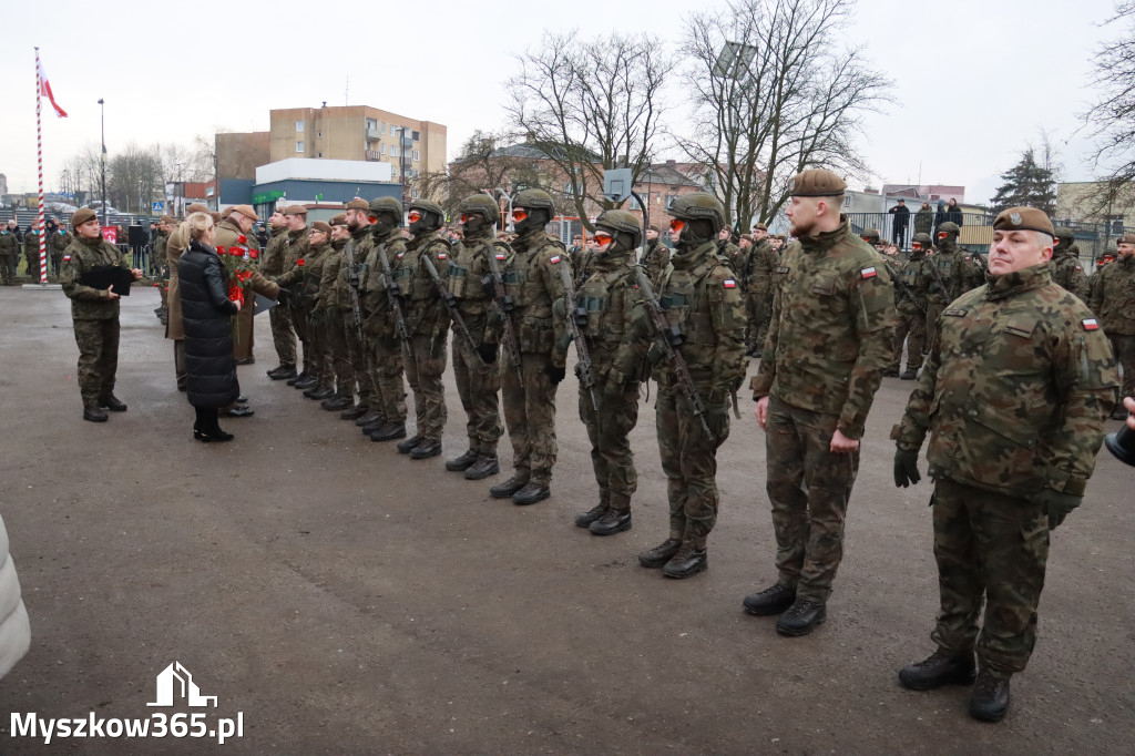 Fotorelacja: Defilada 13. Śląskiej Brygady Obrony Terytorialnej w Myszkowie