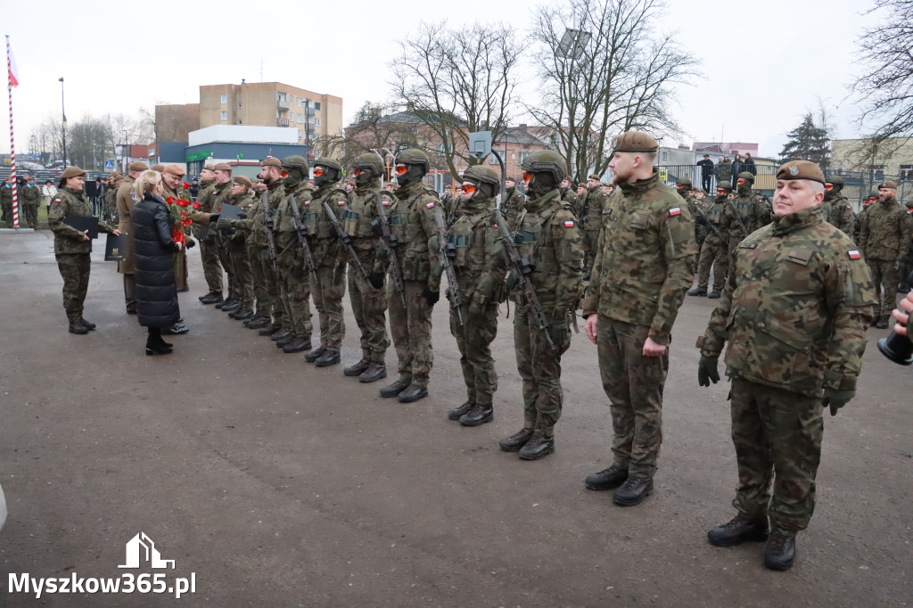 Fotorelacja: Defilada 13. Śląskiej Brygady Obrony Terytorialnej w Myszkowie