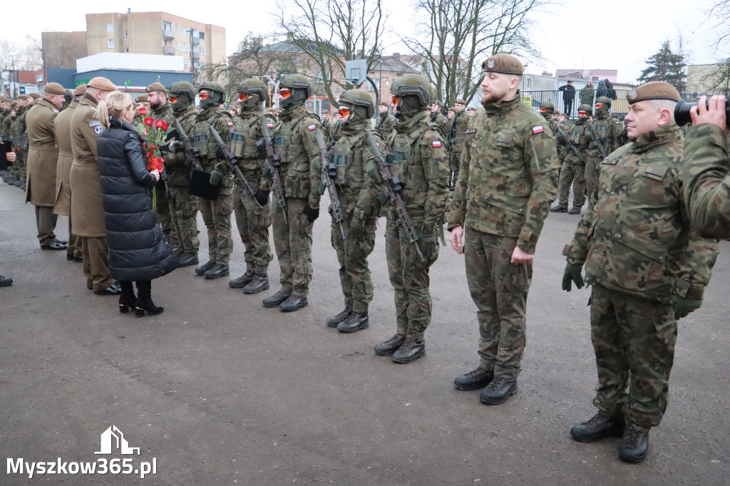 Fotorelacja: Defilada 13. Śląskiej Brygady Obrony Terytorialnej w Myszkowie