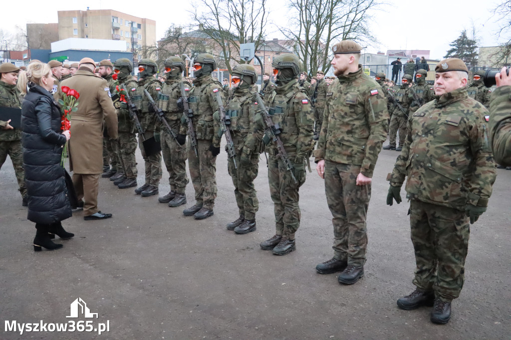 Fotorelacja: Defilada 13. Śląskiej Brygady Obrony Terytorialnej w Myszkowie