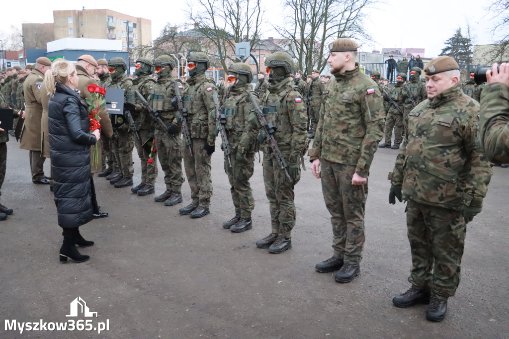 Fotorelacja: Defilada 13. Śląskiej Brygady Obrony Terytorialnej w Myszkowie