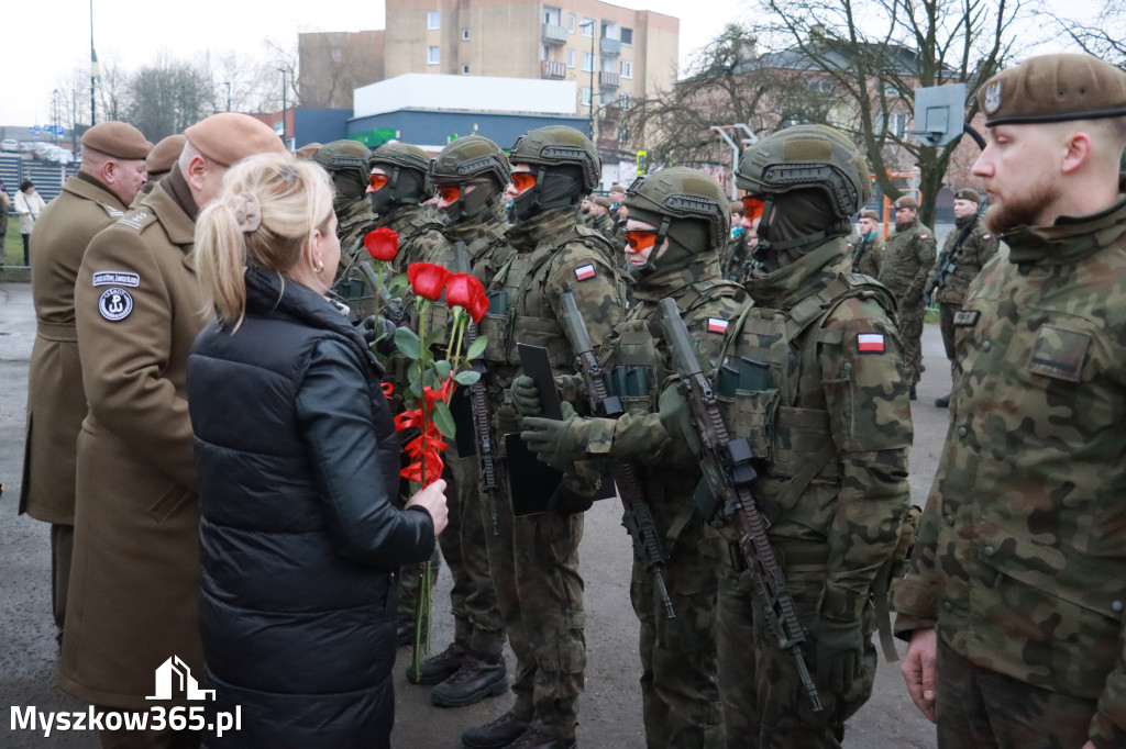 Fotorelacja: Defilada 13. Śląskiej Brygady Obrony Terytorialnej w Myszkowie