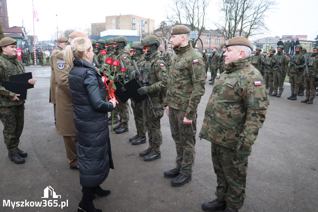 Fotorelacja: Defilada 13. Śląskiej Brygady Obrony Terytorialnej w Myszkowie