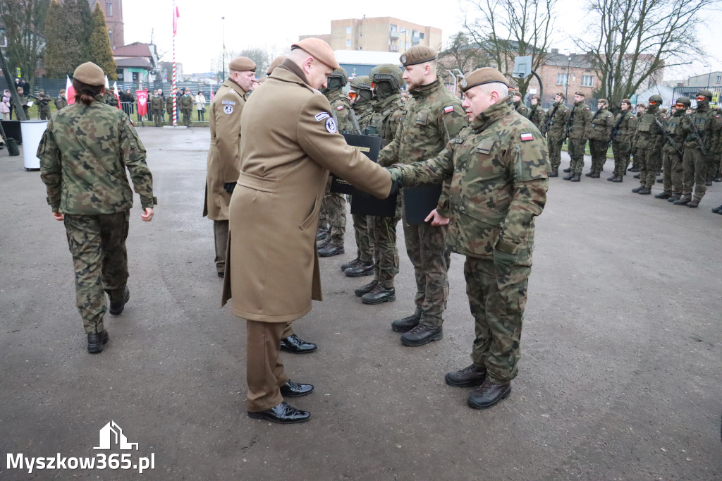 Fotorelacja: Defilada 13. Śląskiej Brygady Obrony Terytorialnej w Myszkowie