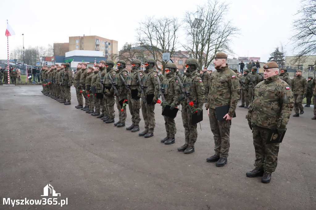 Fotorelacja: Defilada 13. Śląskiej Brygady Obrony Terytorialnej w Myszkowie