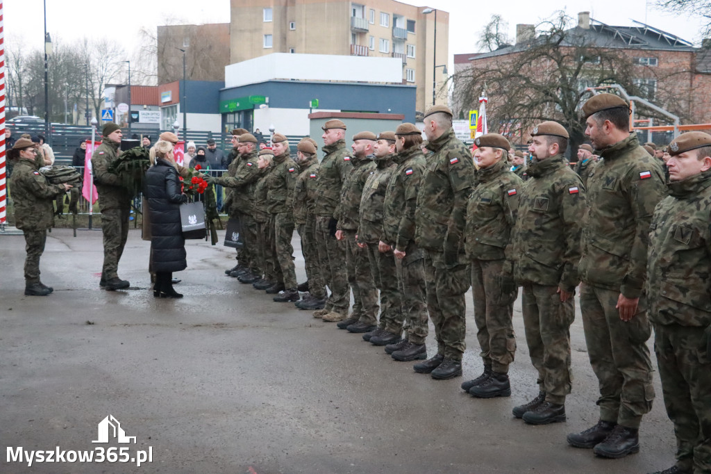 Fotorelacja: Defilada 13. Śląskiej Brygady Obrony Terytorialnej w Myszkowie