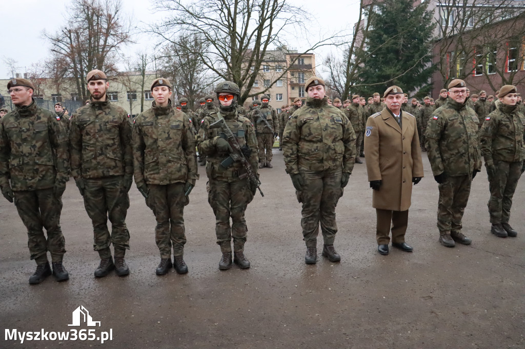 Fotorelacja: Defilada 13. Śląskiej Brygady Obrony Terytorialnej w Myszkowie