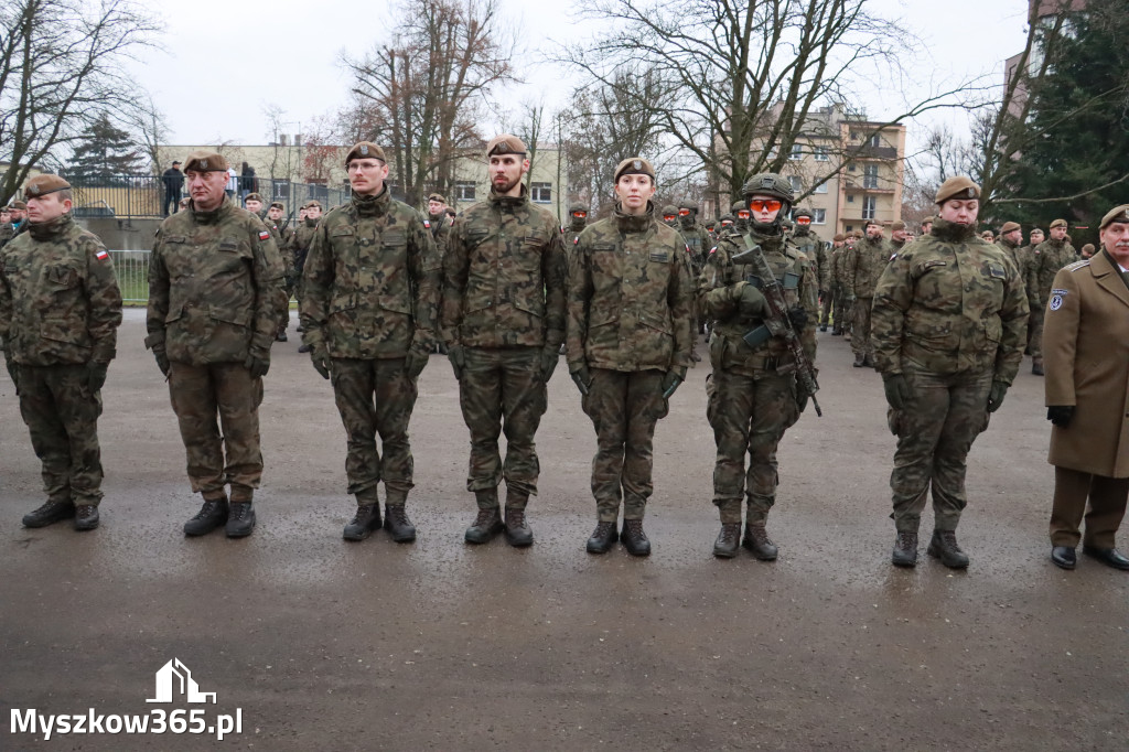 Fotorelacja: Defilada 13. Śląskiej Brygady Obrony Terytorialnej w Myszkowie