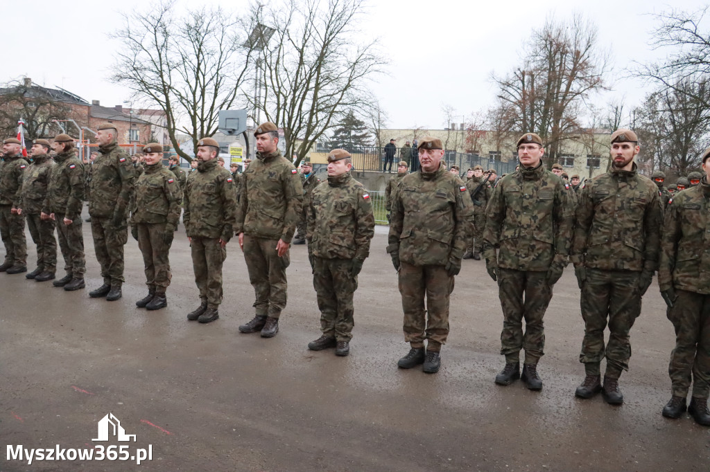 Fotorelacja: Defilada 13. Śląskiej Brygady Obrony Terytorialnej w Myszkowie
