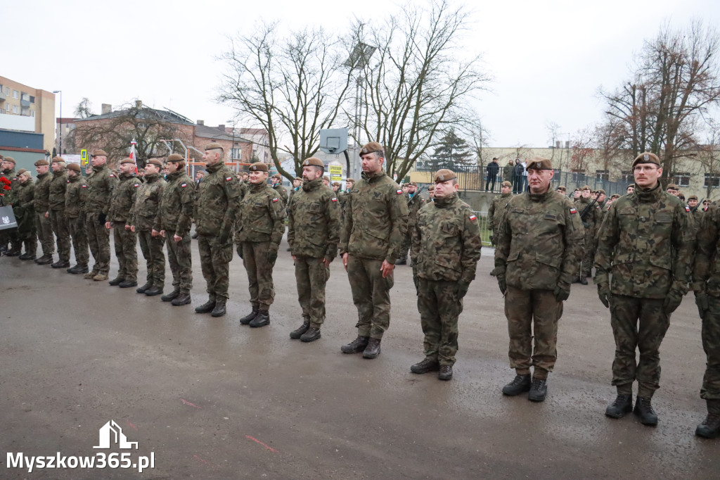 Fotorelacja: Defilada 13. Śląskiej Brygady Obrony Terytorialnej w Myszkowie