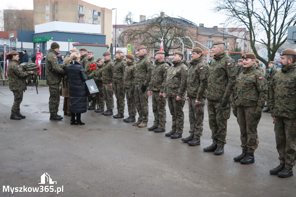 Fotorelacja: Defilada 13. Śląskiej Brygady Obrony Terytorialnej w Myszkowie