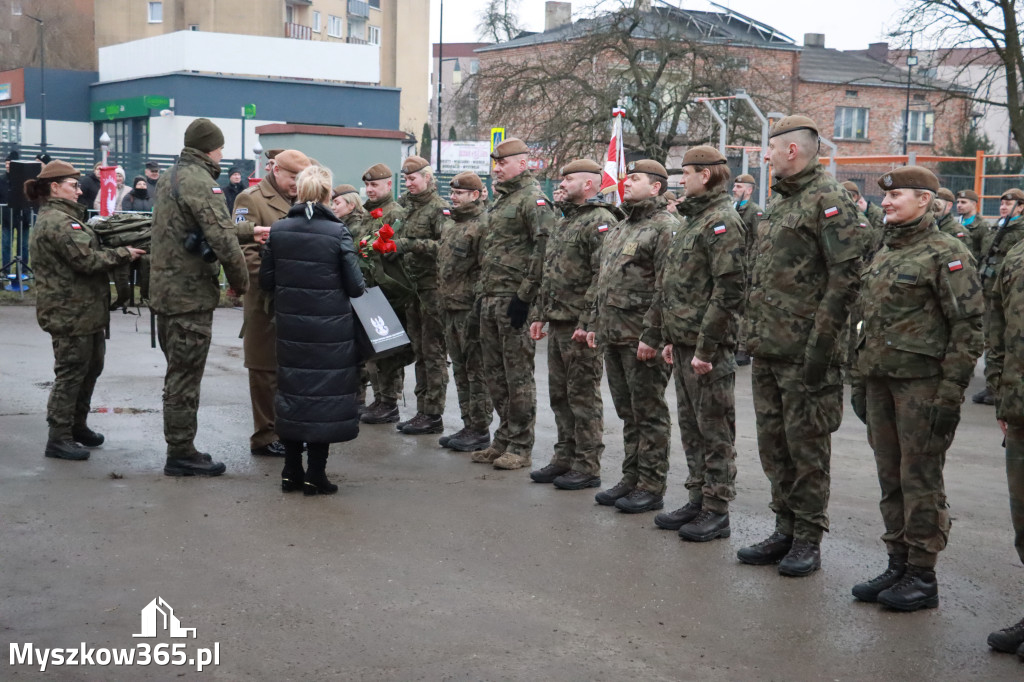Fotorelacja: Defilada 13. Śląskiej Brygady Obrony Terytorialnej w Myszkowie