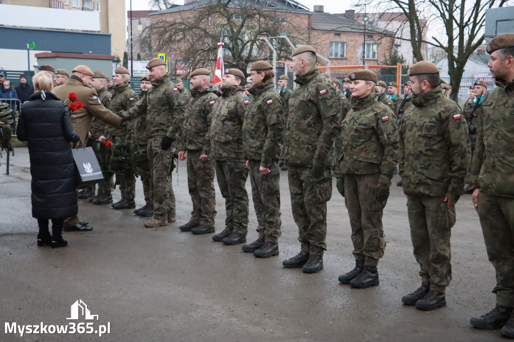Fotorelacja: Defilada 13. Śląskiej Brygady Obrony Terytorialnej w Myszkowie