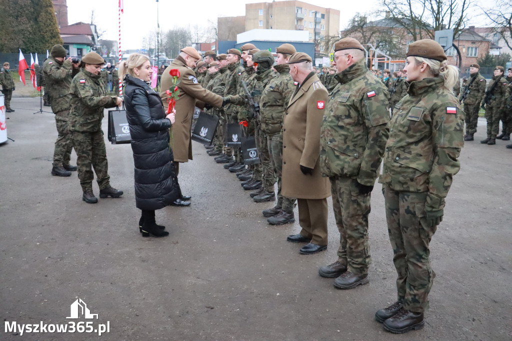 Fotorelacja: Defilada 13. Śląskiej Brygady Obrony Terytorialnej w Myszkowie