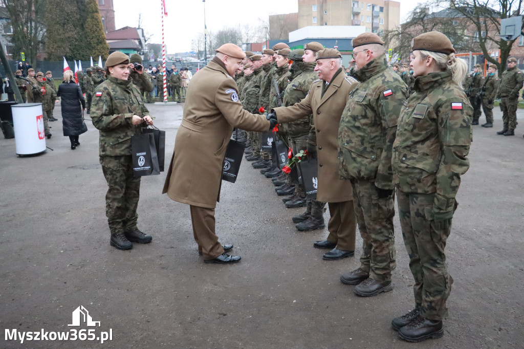 Fotorelacja: Defilada 13. Śląskiej Brygady Obrony Terytorialnej w Myszkowie