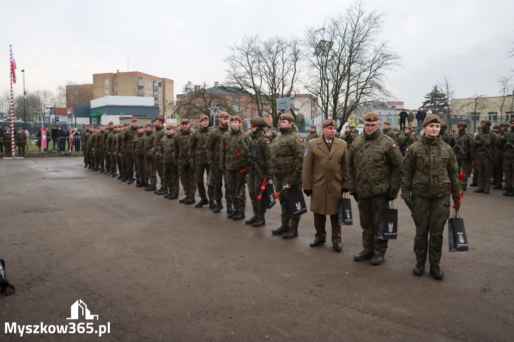 Fotorelacja: Defilada 13. Śląskiej Brygady Obrony Terytorialnej w Myszkowie