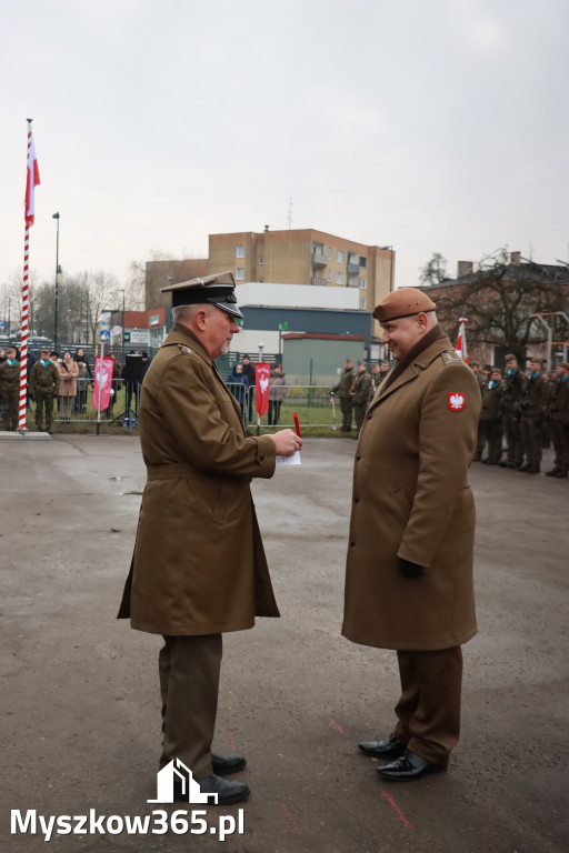 Fotorelacja: Defilada 13. Śląskiej Brygady Obrony Terytorialnej w Myszkowie