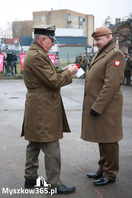 Fotorelacja: Defilada 13. Śląskiej Brygady Obrony Terytorialnej w Myszkowie