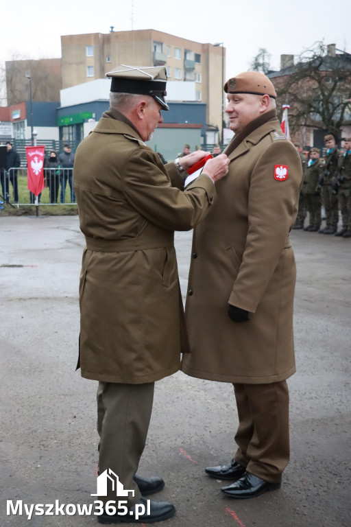 Fotorelacja: Defilada 13. Śląskiej Brygady Obrony Terytorialnej w Myszkowie