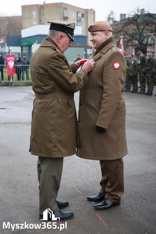 Fotorelacja: Defilada 13. Śląskiej Brygady Obrony Terytorialnej w Myszkowie