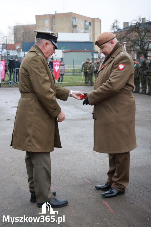 Fotorelacja: Defilada 13. Śląskiej Brygady Obrony Terytorialnej w Myszkowie