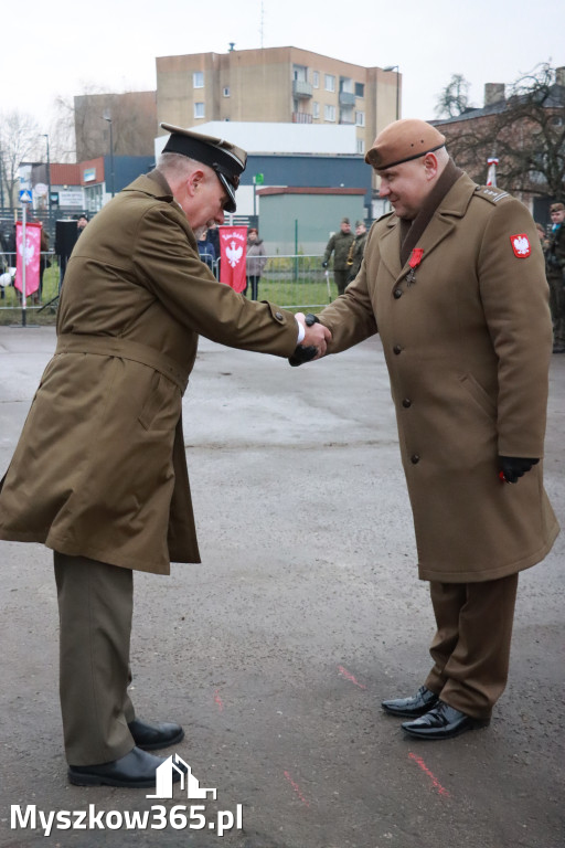 Fotorelacja: Defilada 13. Śląskiej Brygady Obrony Terytorialnej w Myszkowie