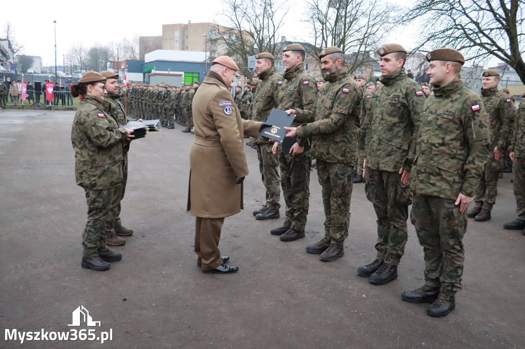 Fotorelacja: Defilada 13. Śląskiej Brygady Obrony Terytorialnej w Myszkowie