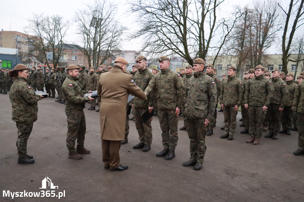 Fotorelacja: Defilada 13. Śląskiej Brygady Obrony Terytorialnej w Myszkowie