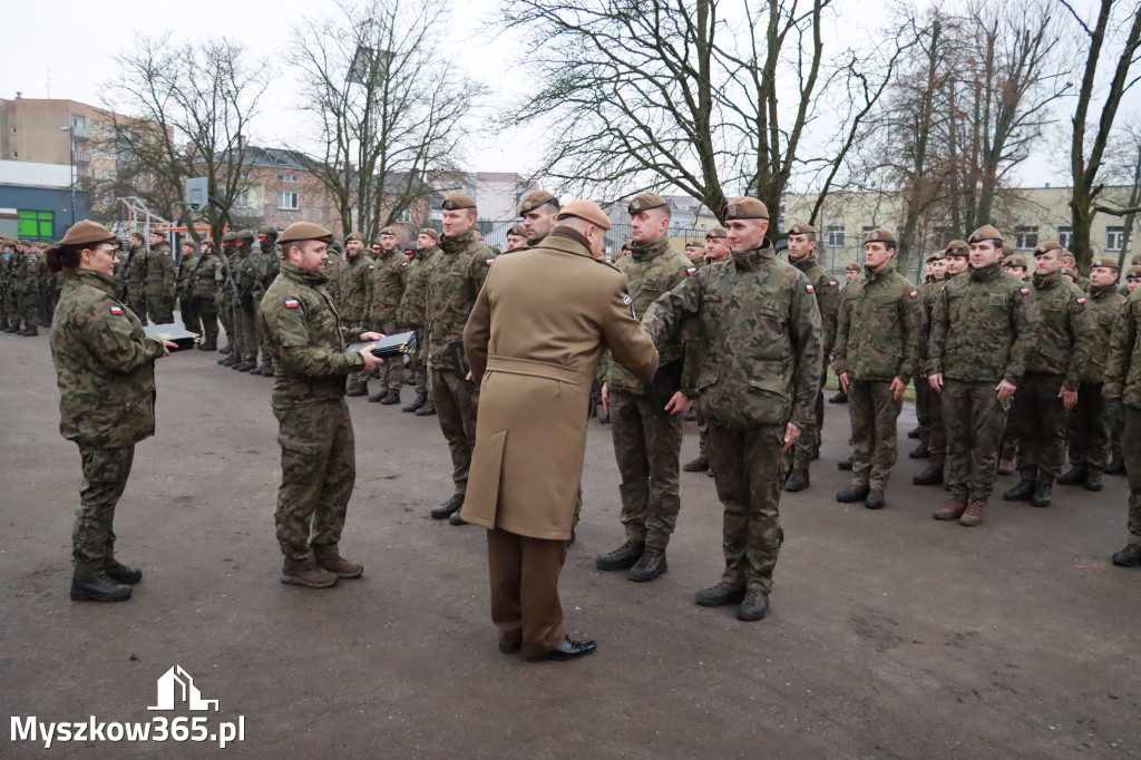 Fotorelacja: Defilada 13. Śląskiej Brygady Obrony Terytorialnej w Myszkowie