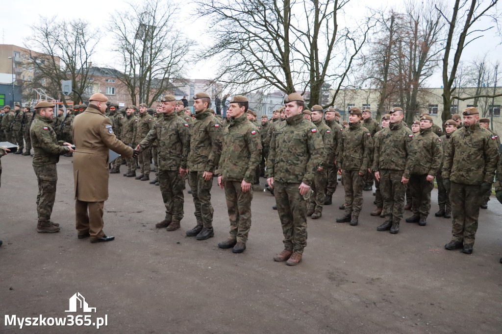 Fotorelacja: Defilada 13. Śląskiej Brygady Obrony Terytorialnej w Myszkowie