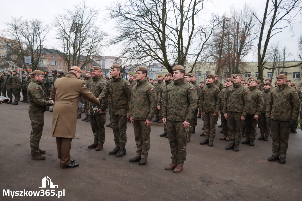 Fotorelacja: Defilada 13. Śląskiej Brygady Obrony Terytorialnej w Myszkowie