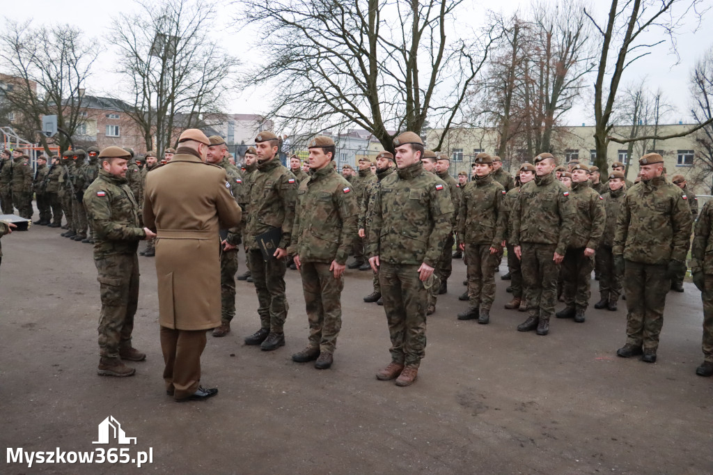 Fotorelacja: Defilada 13. Śląskiej Brygady Obrony Terytorialnej w Myszkowie