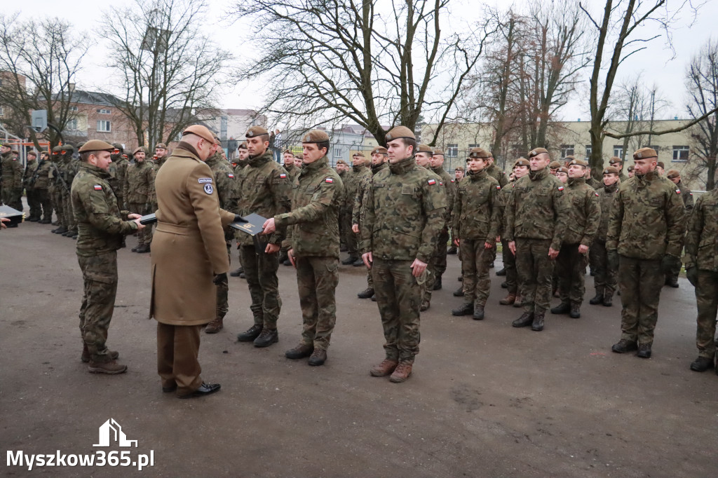 Fotorelacja: Defilada 13. Śląskiej Brygady Obrony Terytorialnej w Myszkowie