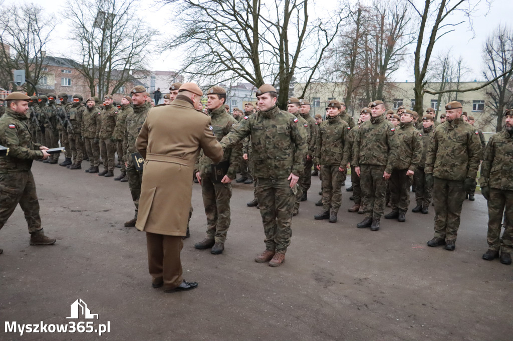 Fotorelacja: Defilada 13. Śląskiej Brygady Obrony Terytorialnej w Myszkowie